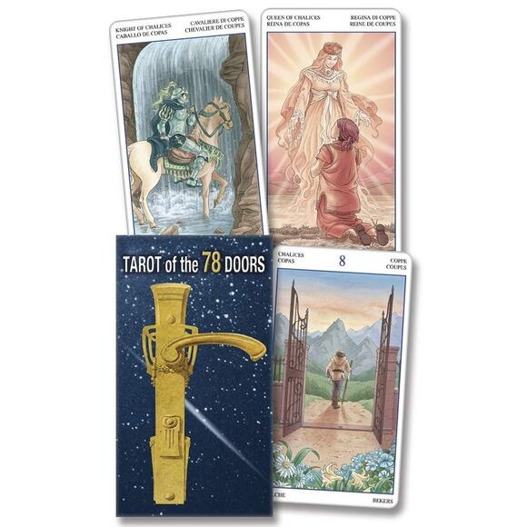 Tarocchi delle 78 Porte Mini Tarot Deck- Full 78 Card Mini Deck by Pietro Alligo - Picture 1 of 4